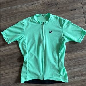 NWOT: Giordana Neon Green Cycling Jersey- size: women’s small
